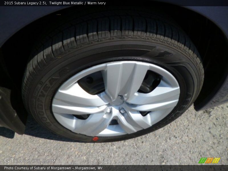 Twilight Blue Metallic / Warm Ivory 2015 Subaru Legacy 2.5i
