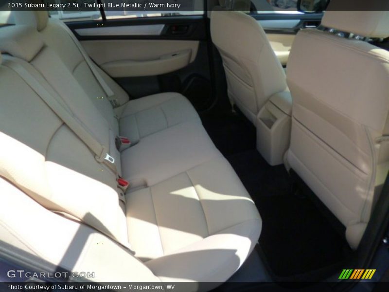 Twilight Blue Metallic / Warm Ivory 2015 Subaru Legacy 2.5i