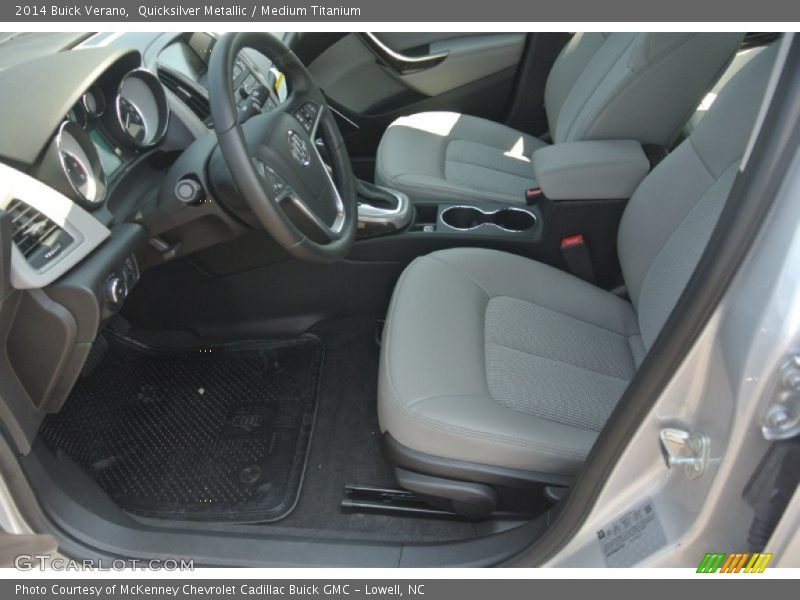 Quicksilver Metallic / Medium Titanium 2014 Buick Verano