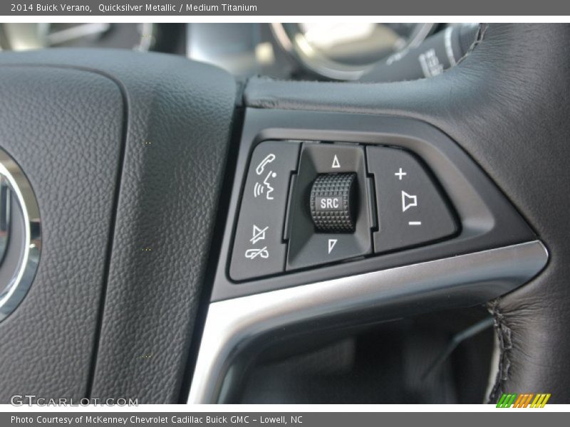 Quicksilver Metallic / Medium Titanium 2014 Buick Verano