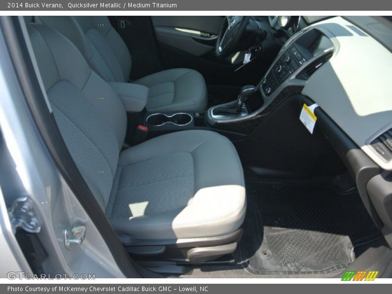 Quicksilver Metallic / Medium Titanium 2014 Buick Verano