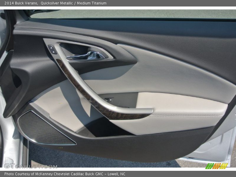 Quicksilver Metallic / Medium Titanium 2014 Buick Verano