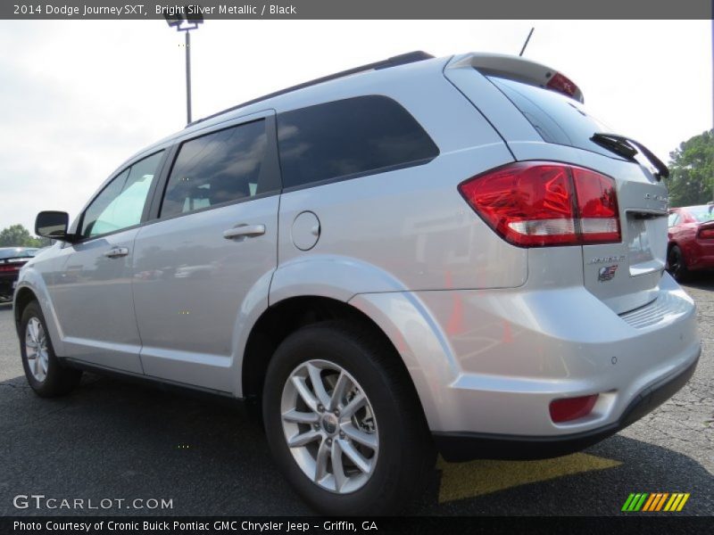 Bright Silver Metallic / Black 2014 Dodge Journey SXT