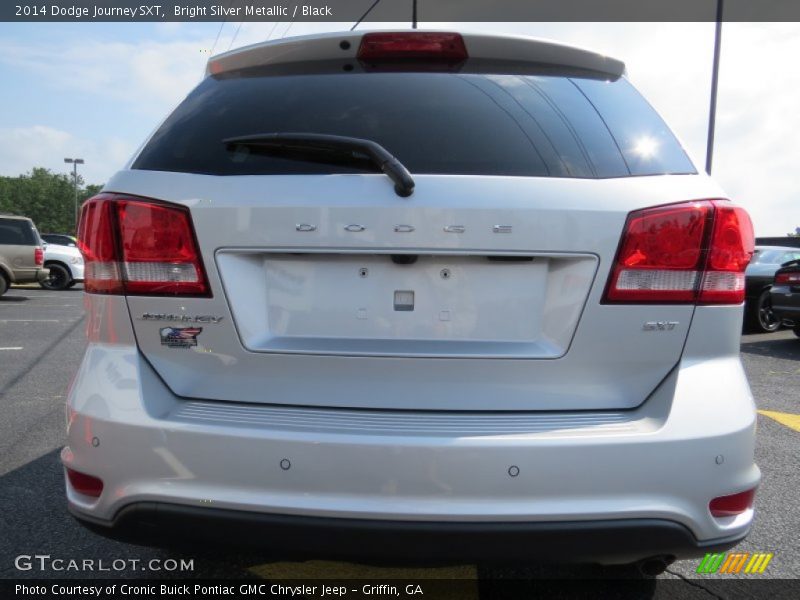 Bright Silver Metallic / Black 2014 Dodge Journey SXT