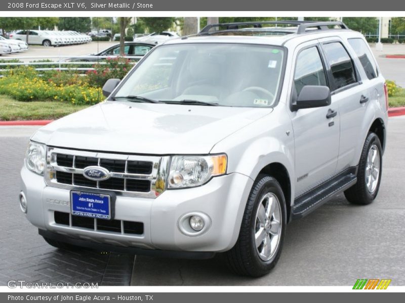 Silver Metallic / Stone 2008 Ford Escape XLT V6