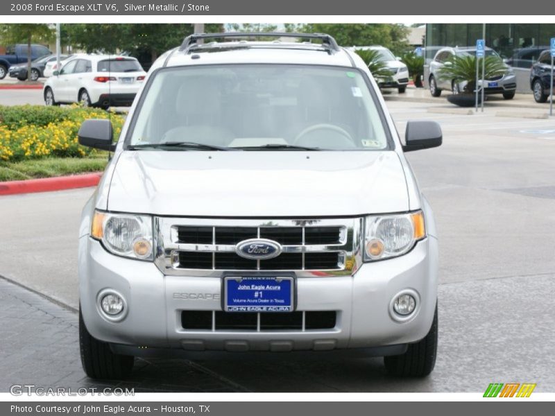 Silver Metallic / Stone 2008 Ford Escape XLT V6
