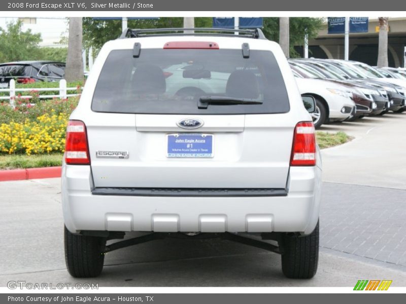 Silver Metallic / Stone 2008 Ford Escape XLT V6