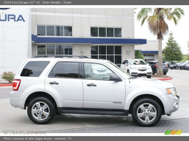 Silver Metallic / Stone 2008 Ford Escape XLT V6