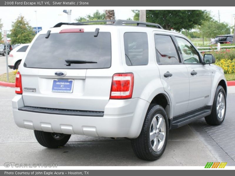 Silver Metallic / Stone 2008 Ford Escape XLT V6