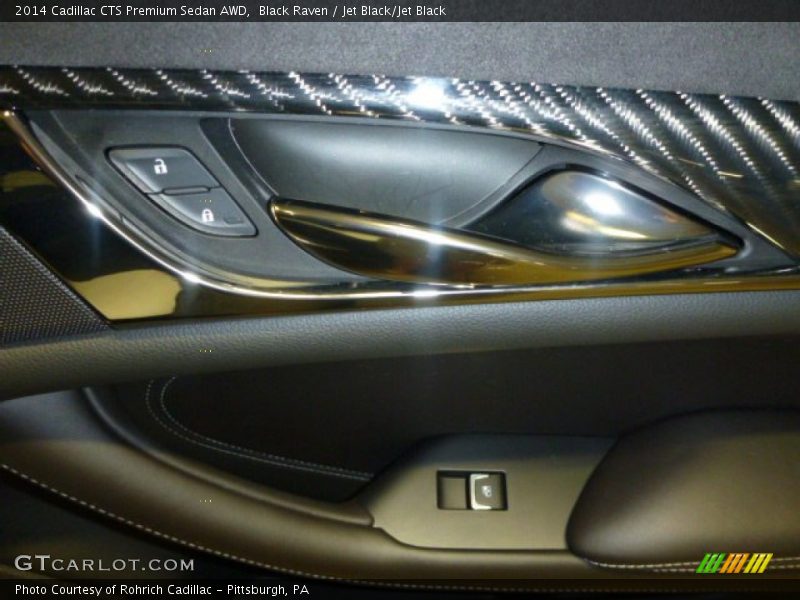 Black Raven / Jet Black/Jet Black 2014 Cadillac CTS Premium Sedan AWD