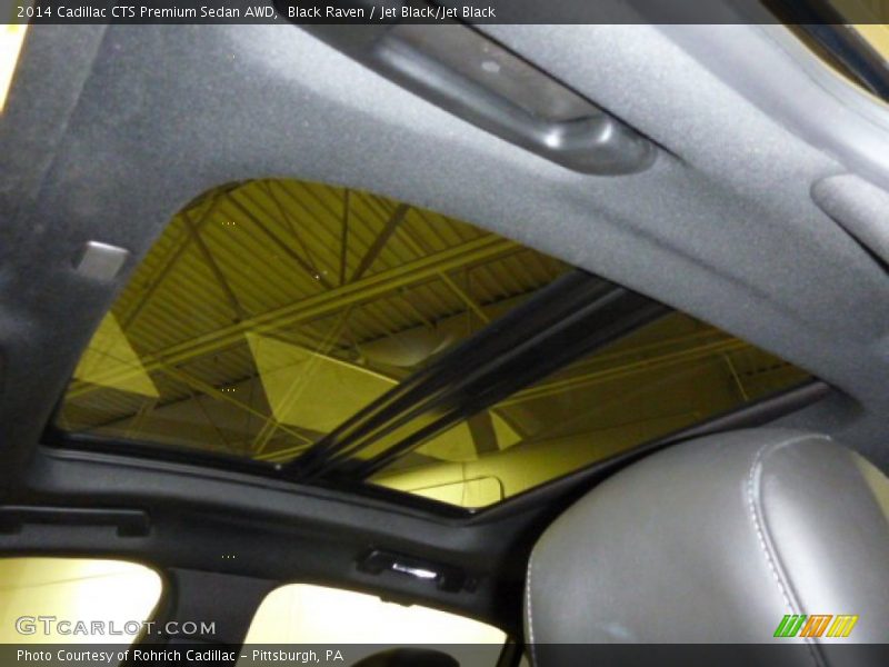 Black Raven / Jet Black/Jet Black 2014 Cadillac CTS Premium Sedan AWD