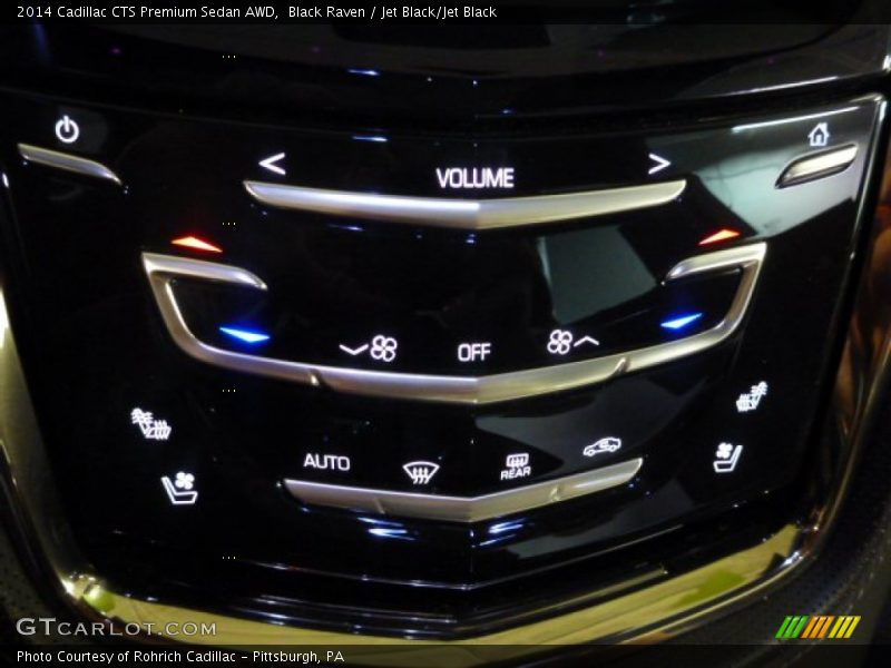 Black Raven / Jet Black/Jet Black 2014 Cadillac CTS Premium Sedan AWD