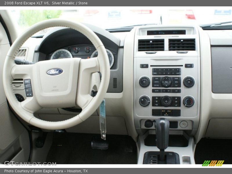 Silver Metallic / Stone 2008 Ford Escape XLT V6