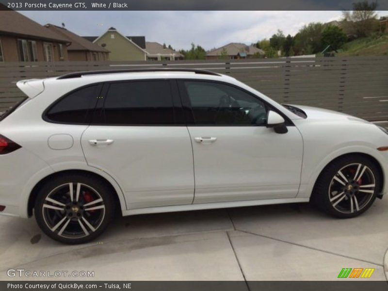 White / Black 2013 Porsche Cayenne GTS