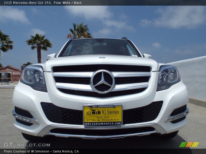 Polar White / Black 2015 Mercedes-Benz GLK 350