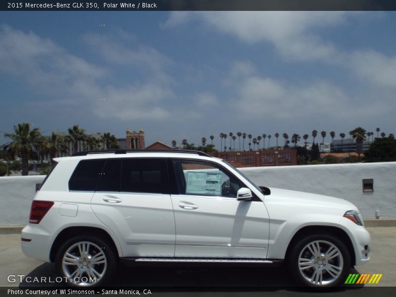 Polar White / Black 2015 Mercedes-Benz GLK 350