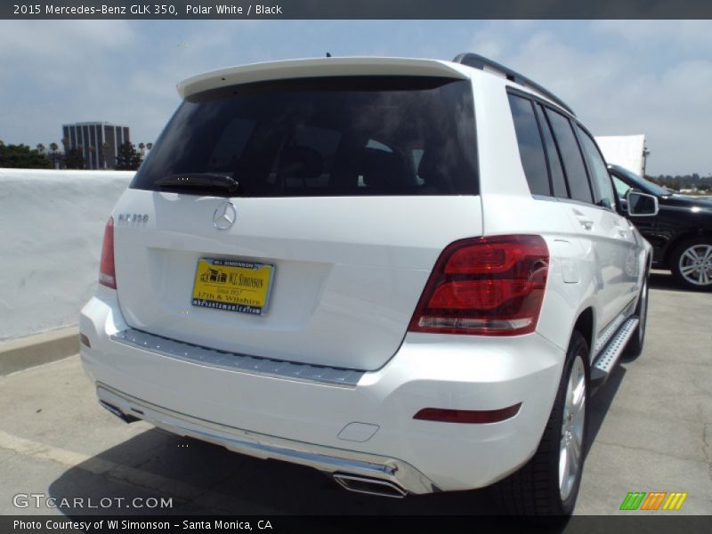 Polar White / Black 2015 Mercedes-Benz GLK 350