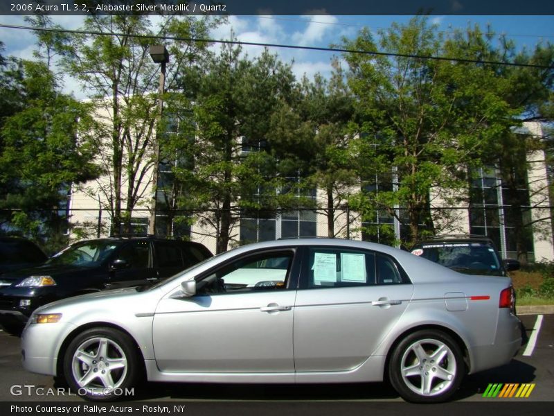 Alabaster Silver Metallic / Quartz 2006 Acura TL 3.2