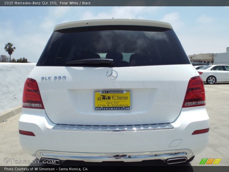 Polar White / Black 2015 Mercedes-Benz GLK 350