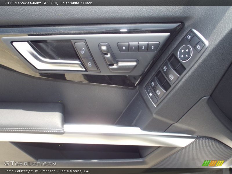 Polar White / Black 2015 Mercedes-Benz GLK 350