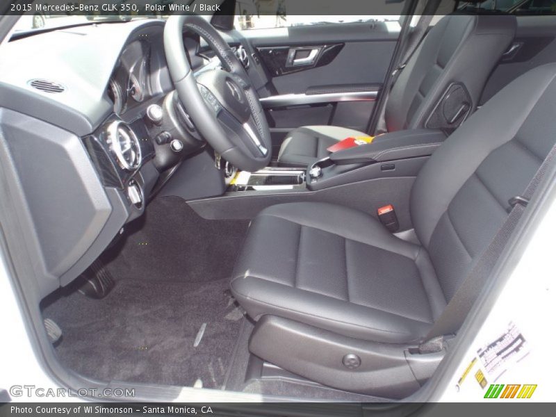 Polar White / Black 2015 Mercedes-Benz GLK 350