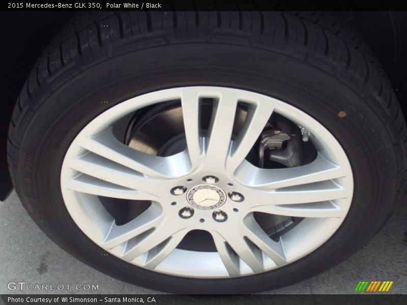 Polar White / Black 2015 Mercedes-Benz GLK 350