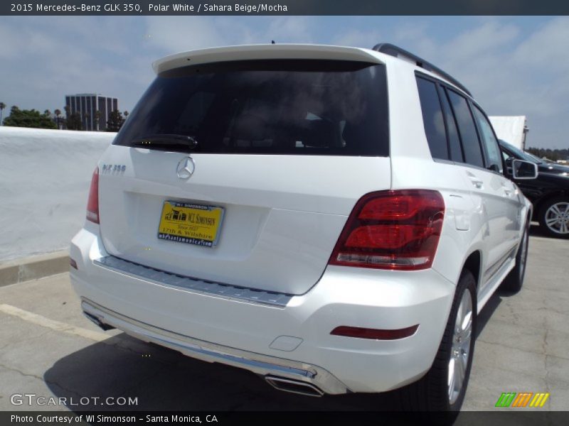 Polar White / Sahara Beige/Mocha 2015 Mercedes-Benz GLK 350