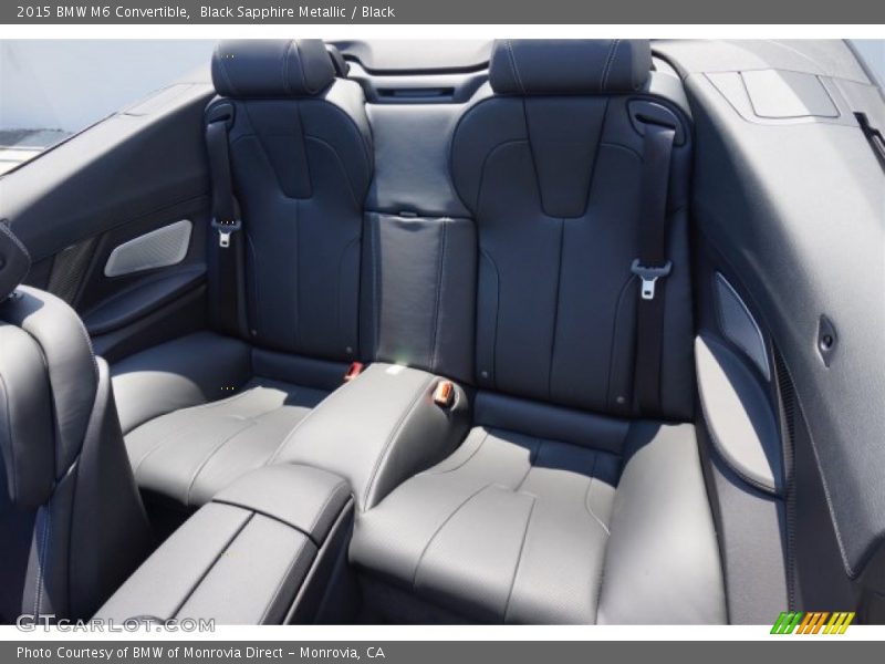 Black Sapphire Metallic / Black 2015 BMW M6 Convertible