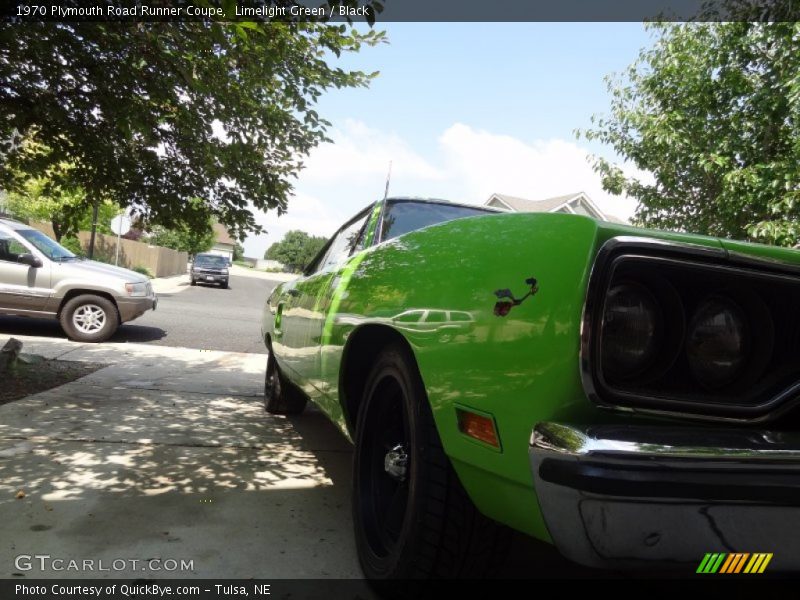 Limelight Green / Black 1970 Plymouth Road Runner Coupe