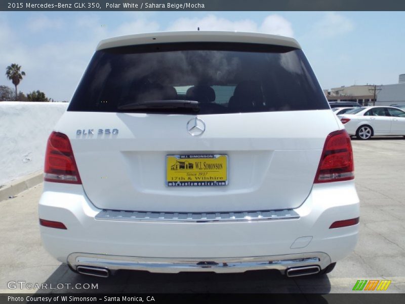 Polar White / Sahara Beige/Mocha 2015 Mercedes-Benz GLK 350
