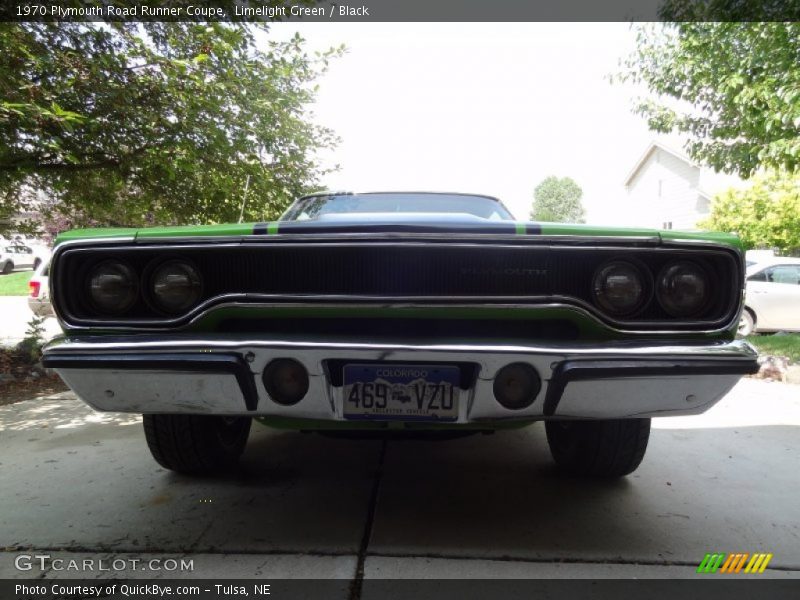 Limelight Green / Black 1970 Plymouth Road Runner Coupe