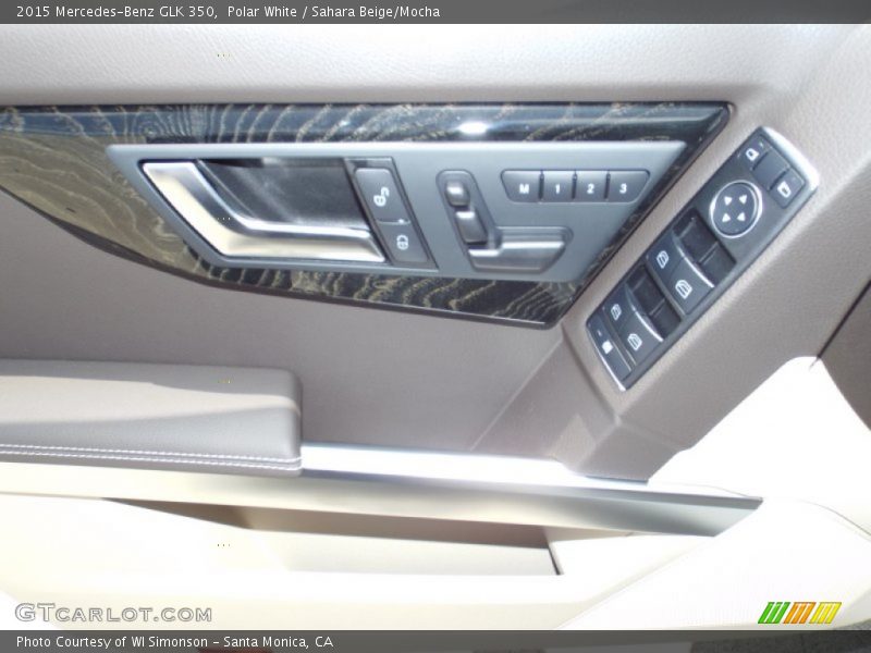 Polar White / Sahara Beige/Mocha 2015 Mercedes-Benz GLK 350