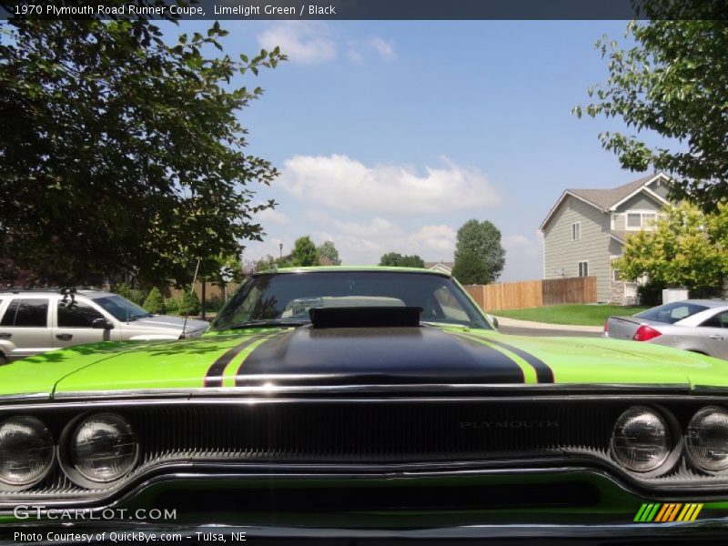 Limelight Green / Black 1970 Plymouth Road Runner Coupe