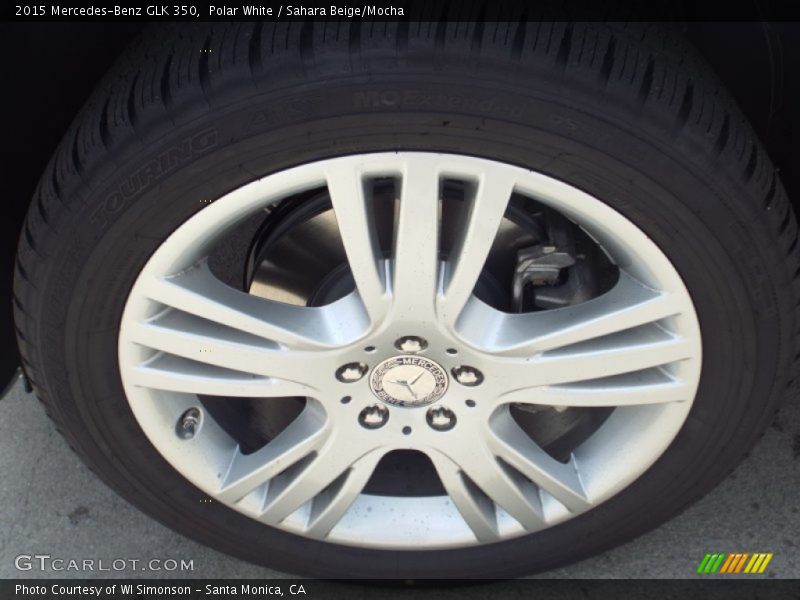 Polar White / Sahara Beige/Mocha 2015 Mercedes-Benz GLK 350