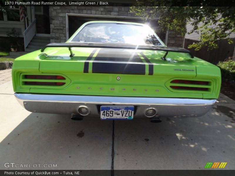 Limelight Green / Black 1970 Plymouth Road Runner Coupe