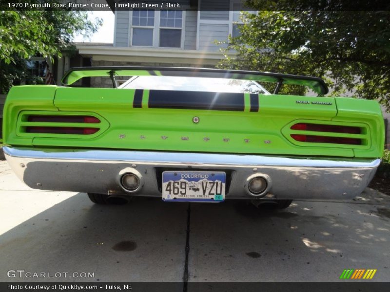 Limelight Green / Black 1970 Plymouth Road Runner Coupe