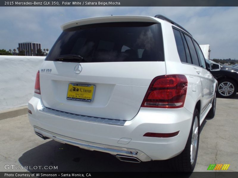 Polar White / Sahara Beige/Mocha 2015 Mercedes-Benz GLK 350