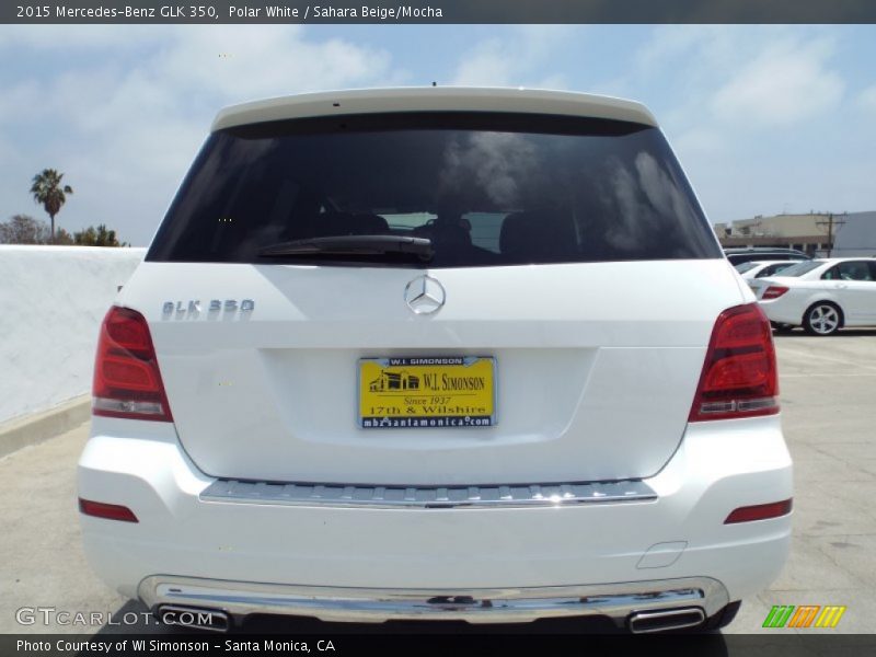 Polar White / Sahara Beige/Mocha 2015 Mercedes-Benz GLK 350