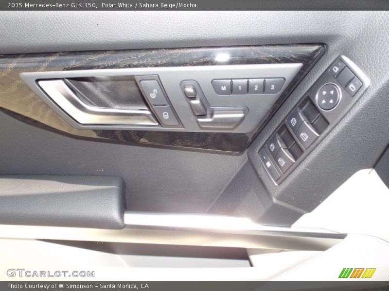 Polar White / Sahara Beige/Mocha 2015 Mercedes-Benz GLK 350