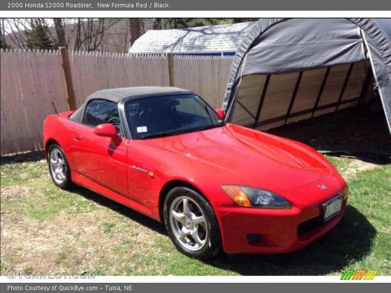 New Formula Red / Black 2000 Honda S2000 Roadster