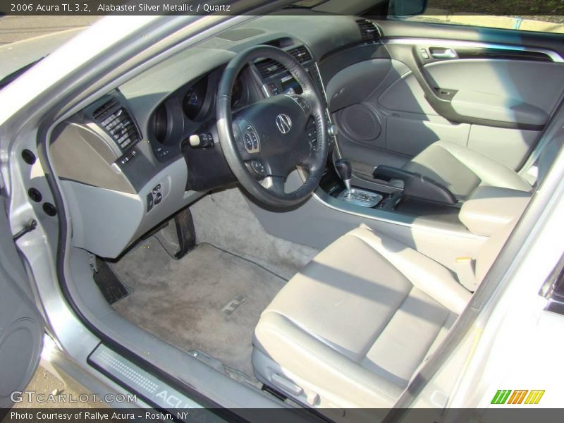 Alabaster Silver Metallic / Quartz 2006 Acura TL 3.2