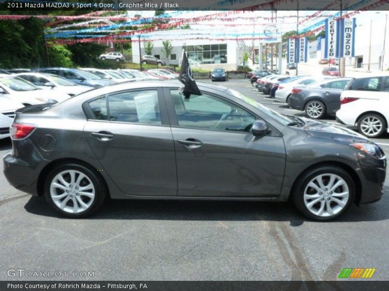 Graphite Mica / Black 2011 Mazda MAZDA3 s Sport 4 Door