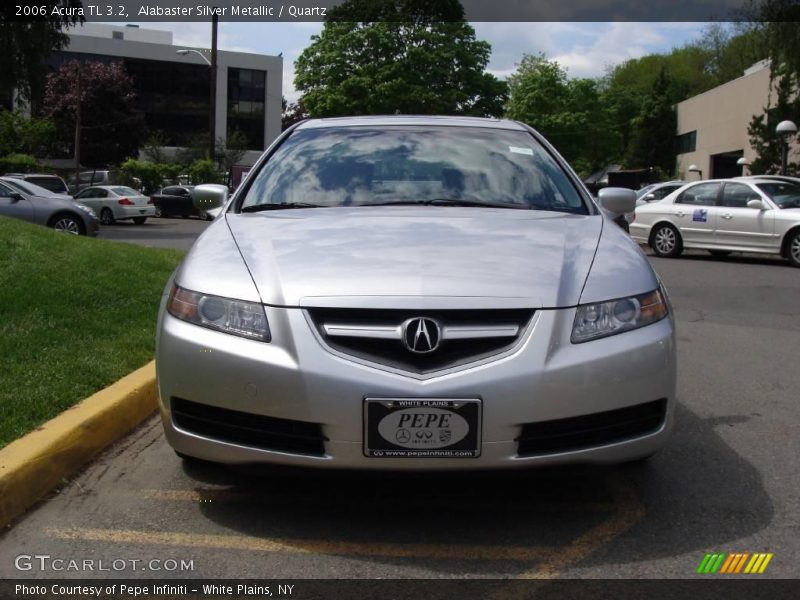 Alabaster Silver Metallic / Quartz 2006 Acura TL 3.2
