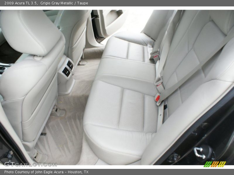 Grigio Gray Metallic / Taupe 2009 Acura TL 3.5