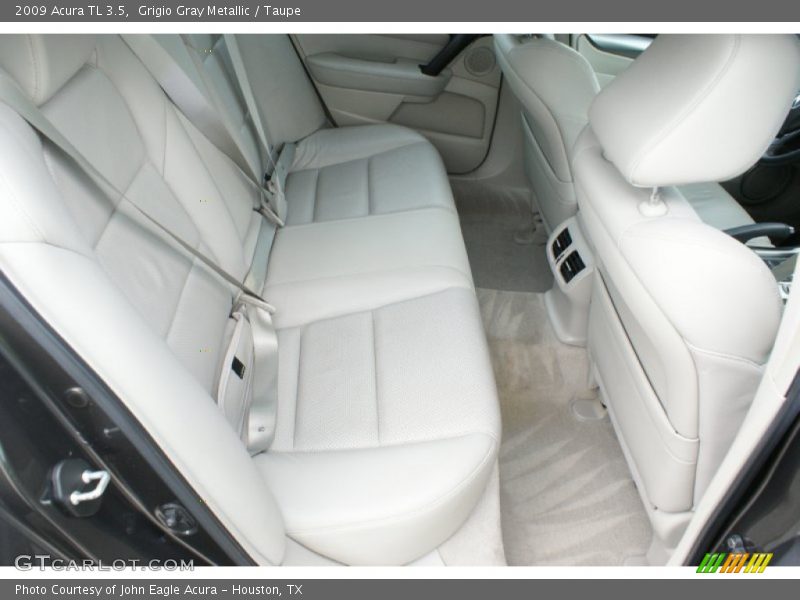 Grigio Gray Metallic / Taupe 2009 Acura TL 3.5
