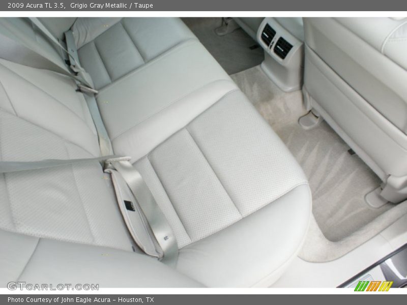 Grigio Gray Metallic / Taupe 2009 Acura TL 3.5