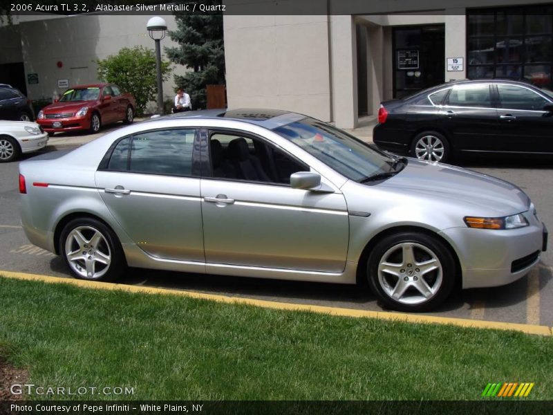 Alabaster Silver Metallic / Quartz 2006 Acura TL 3.2