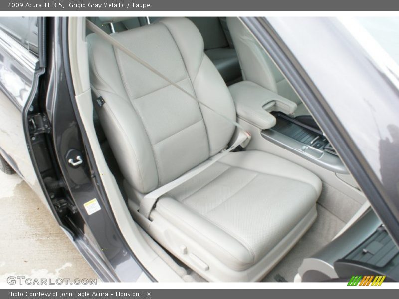 Grigio Gray Metallic / Taupe 2009 Acura TL 3.5