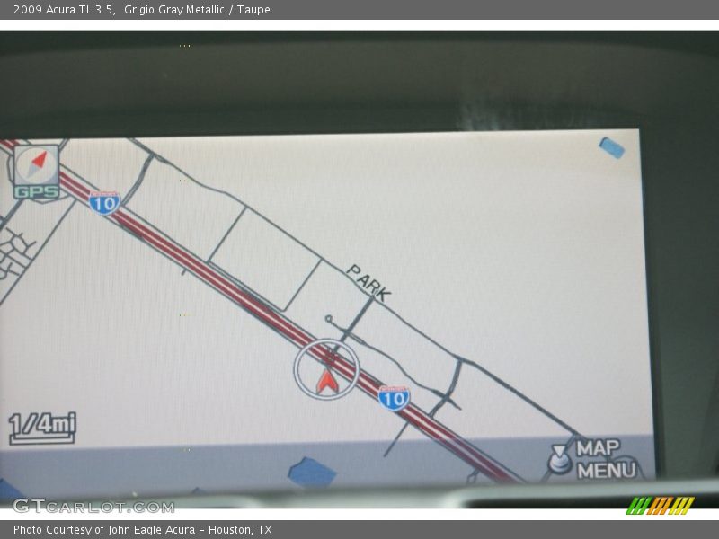 Grigio Gray Metallic / Taupe 2009 Acura TL 3.5