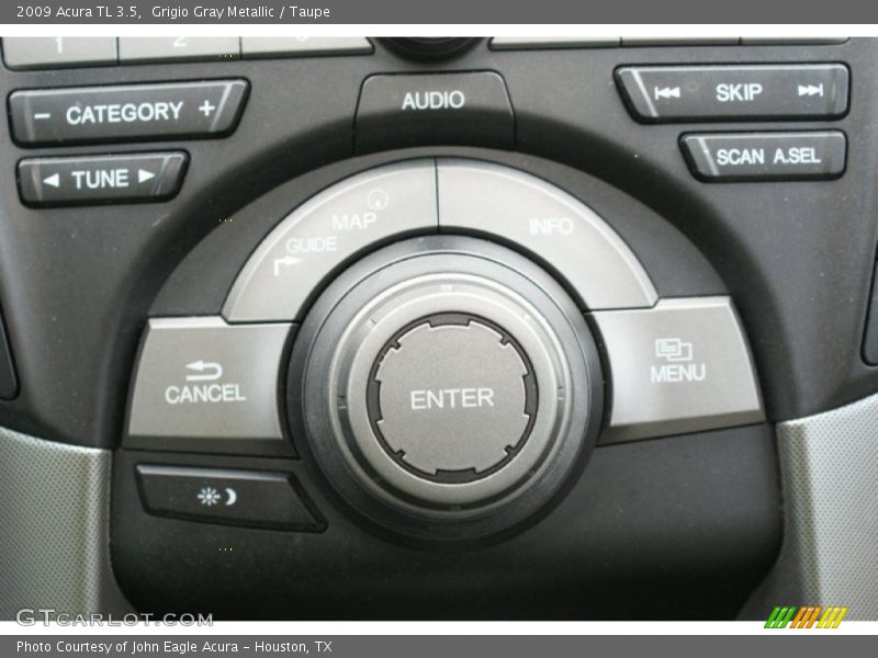 Grigio Gray Metallic / Taupe 2009 Acura TL 3.5